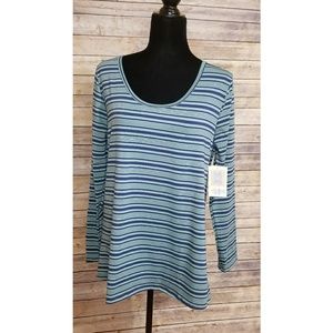 Large LuLaRoe Lynnae NWT ~ Stripes!!! ~